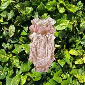 3pc Little Lass onesie set
